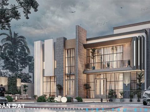 Mẫu Thiết Kế Biệt Thự Phố Mặt Tiền Sang Trọng Tại Quận 6