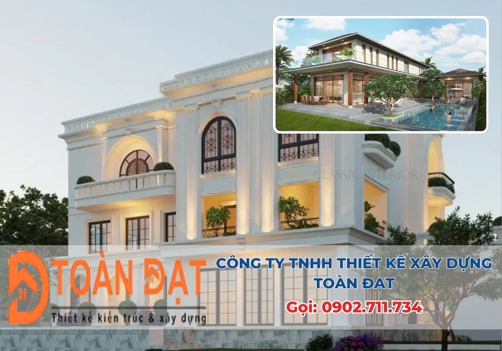 Cách bố trí phong thủy trong thiết kế biệt thự