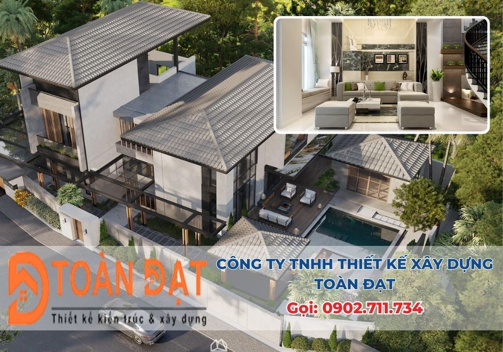 Cách bố trí phong thủy trong thiết kế biệt thự