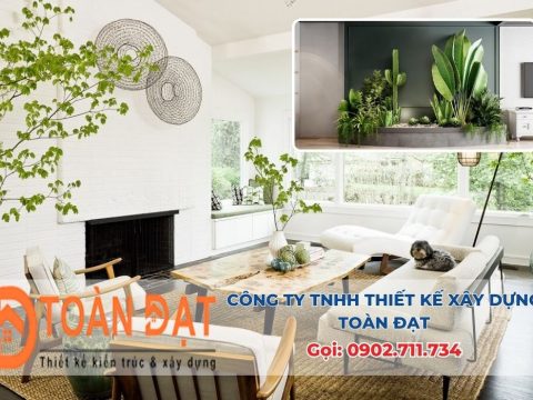 Tầm quan trọng của cây xanh trong thiết kế nội thất