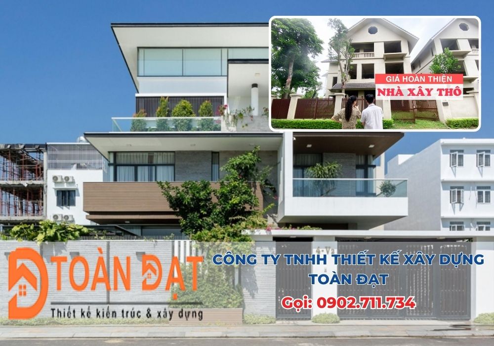 Cách tính chi phí hoàn thiện nhà xây thô