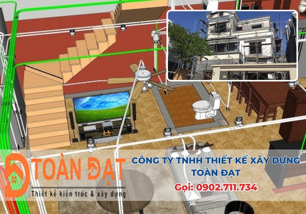 Hệ thống điện nước trong nhà xây thô cần chú ý gì?