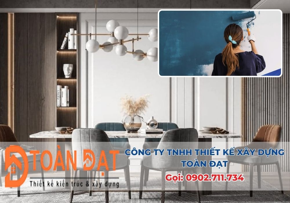 Quy trình sơn nước trong giai đoạn hoàn thiện