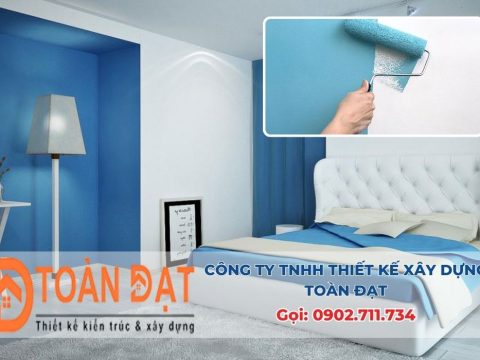 Quy trình sơn nước trong giai đoạn hoàn thiện