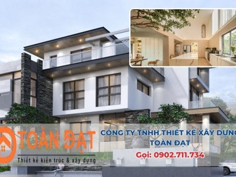 Thiết kế nhà ở tư nhân hiện đại xu hướng năm 2025