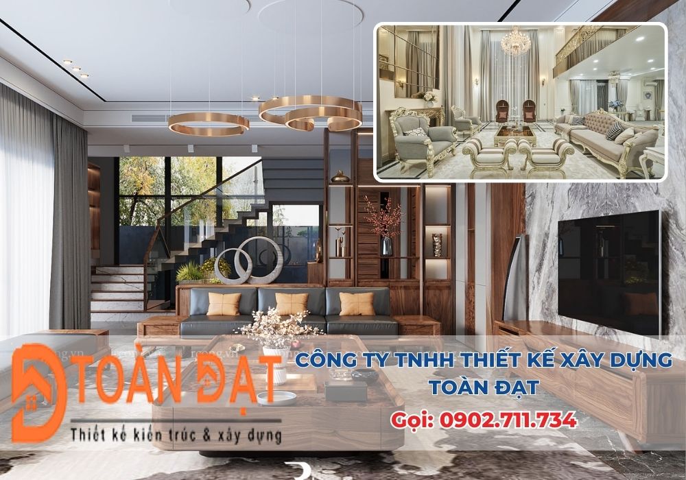Bí quyết thiết kế nội thất sang trọng cho biệt thự