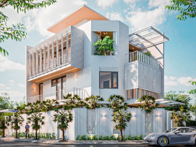 Thiết kế và thi công xây dựng nhà biệt thự - Long An