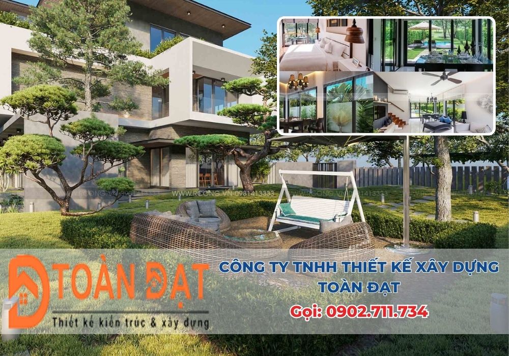 Xu hướng thiết kế biệt thự xanh thân thiện môi trường
