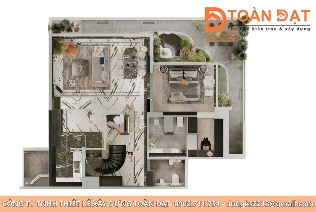 Trong xây dựng nhà ở, biệt thự, văn phòng hay công trình thương mại, thiết kế kiến trúc là khâu quan trọng bậc nhất