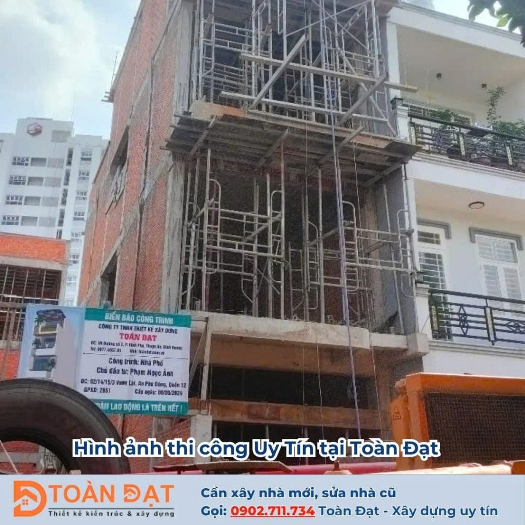 Toàn Đạt với nhiều năm kinh nghiệm trong ngành xây dựng, cam kết mang lại giải pháp tối ưu chi phí, chất lượng và thẩm mỹ cho mọi công trình nhà phố.