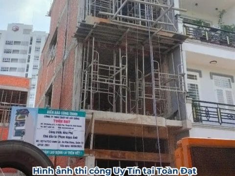 Toàn Đạt với nhiều năm kinh nghiệm trong ngành xây dựng, cam kết mang lại giải pháp tối ưu chi phí, chất lượng và thẩm mỹ cho mọi công trình nhà phố.